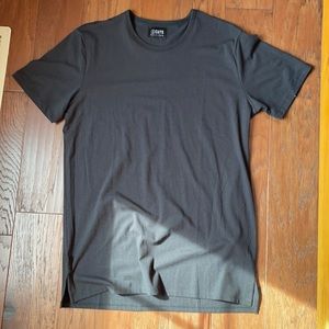 Cuts Clothing Split-Hem Black Shirt